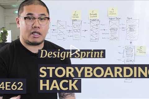 The Best UX Design Storyboarding Technique (Design Sprint Hack) | #RELABLIFE ep.62