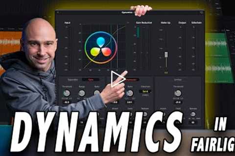 Audio DYNAMICS in DaVinci Resolve 17 Fairlight Tutorial | Compression | Gate | Expander | Limiter