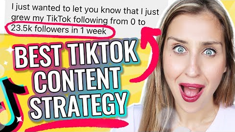 TikTok Content Strategy | How to use TikTok for business