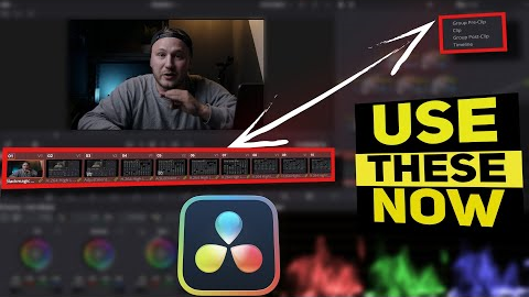 THIS will speed up your COLOR GRADING WORKFLOW / DaVinci Resolve 18 Tutorial