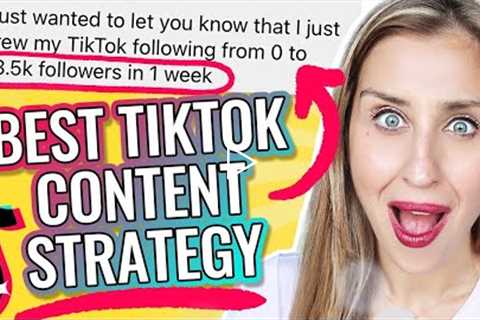 TikTok Content Strategy | How to use TikTok for business