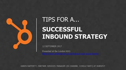 Inbound marketing strategy (2018): Tips for a successful implementation (Training)