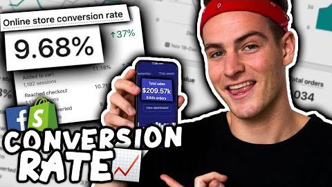 How to get a 10% Conversion Rate (Shopify Dropshipping)