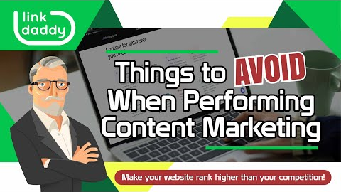 Things to Avoid When Performing Content Marketing