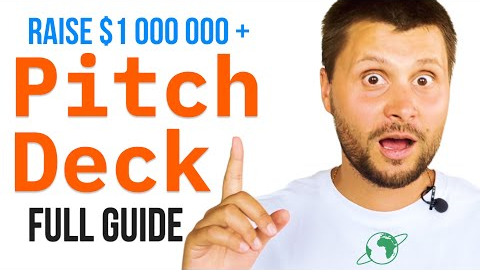 Pitch Deck Full Guide 2022.  How to create a pitch deck for Investors - Free guide included.