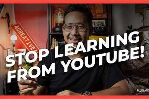 Stop Learning from YouTube in 2022! #creative #videoproduction