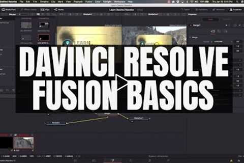 Davinci Resolve Fusion Basics