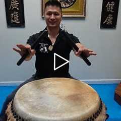 How to Play the Chinese Lion Drum - A Beginners Tutorial