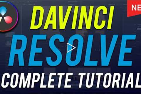 How To Use Davinci Resolve 18 - Complete Beginner's Guide