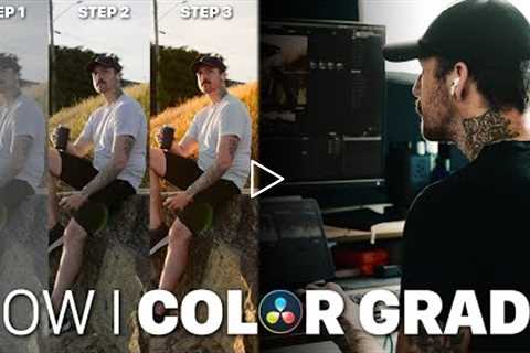 My Start-To-Finish Davinci Resolve Color Grading Process for a FULL SCENE - Get The Look FAST!