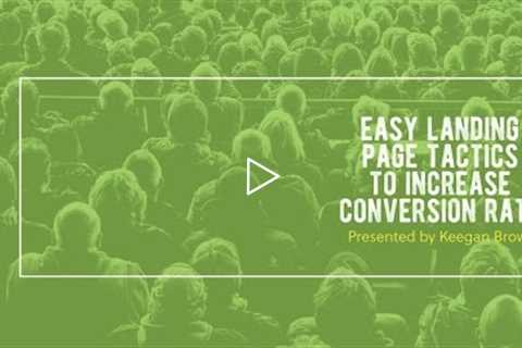 8 Easy Landing Page Tactics to Increase Conversion Rate