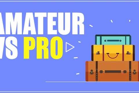 AMATEUR vs PRO - Bags Falling Down | After Effects Tutorials