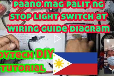 stop light switch wiring guide/ @Poytech DIY Tutorial