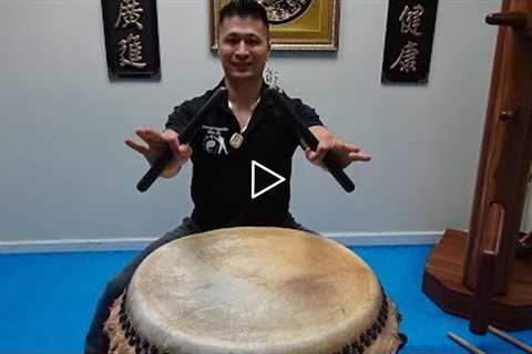 How to Play the Chinese Lion Drum - A Beginners Tutorial