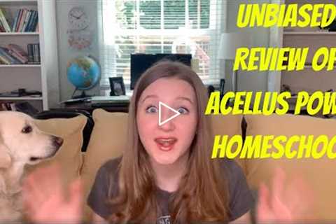 UNBIASED review of Acellus Power Homeschool curriculum! PLUS FREE resources below!