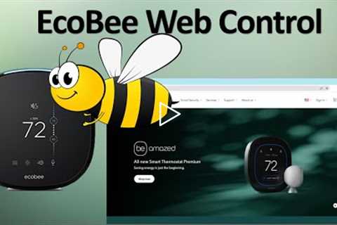 Ecobee Smart Thermostat Web Settings & Control