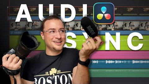 4 Ways to SYNC AUDIO in DaVinci Resolve! (2022)