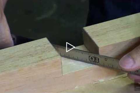 Japanese Woodworking Tip - Kigoroshi