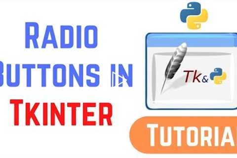 Tkinter Tutorial For Beginners 7 - Radio Buttons in Tkinter