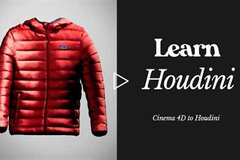 Cinema 4D to Houdini - Cloth Dynamics