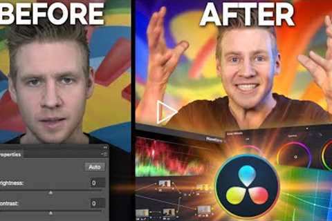COLOR GRADING CRASH COURSE: From Beginner to Expert in the DaVinci Resolve Color Panel!