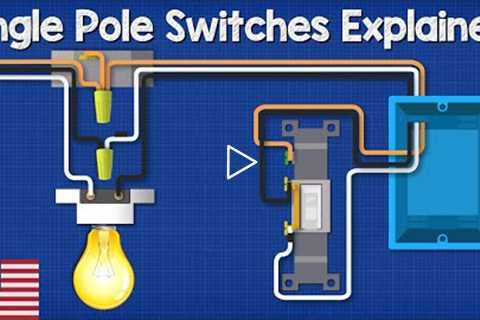Single Pole Switch Lighting Circuits - How to wire a light switch