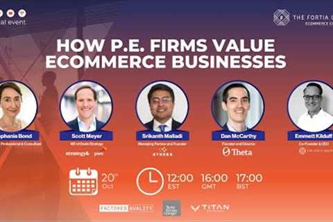 How P E  Firms Value eCommerce Businesses - The Fortia Group Webinar