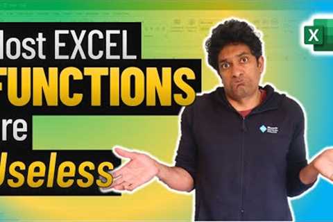 Most Excel Functions are USELESS ~ FOCUS on These 10 Instead