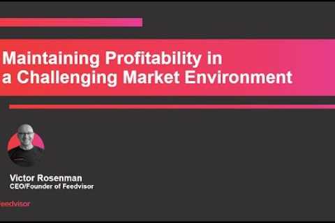 Maintaining Profitability in a Challenging Market Environment