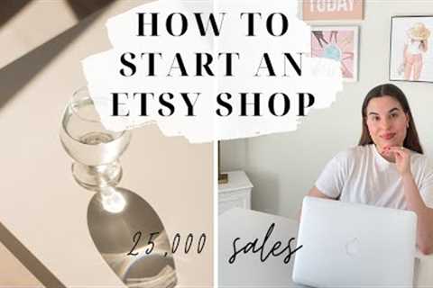 START YOUR ETSY SHOP IN 2023 ✰ HOW TO START AN ETSY SHOP