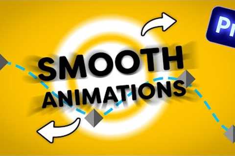 Create a TITLE ANIMATION with Smooth Keyframes (Premiere Pro)