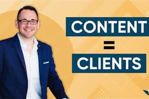 The key to creating CONTENT that attracts your ideal clients | Jason Goldberg