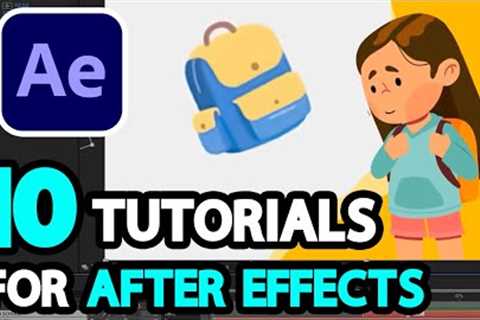 Adobe After Effects 2D Animation Tutorials