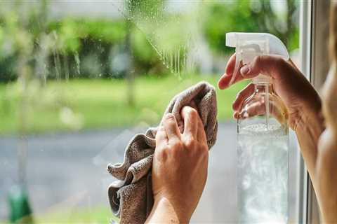 What is the best thing to wash outside windows with?