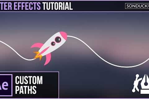 After Effects Tutorial: Animate Any Object or Text Along a Custom Path