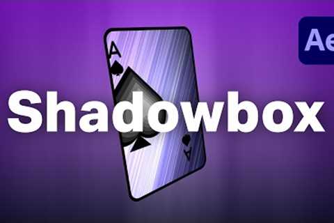 3d Shadowbox in Adobe After Effects