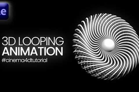 3d Looping Animation In Cinema 4d: Cinema4d Tutorials.