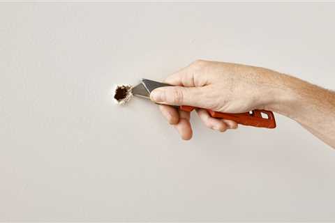Repairing Small Holes in Drywall - How Much Does That Cost? - SmartLiving - (888) 758-9103