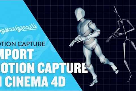 Cinema 4D Tutorial - Import Motion Capture Data Into Cinema 4D