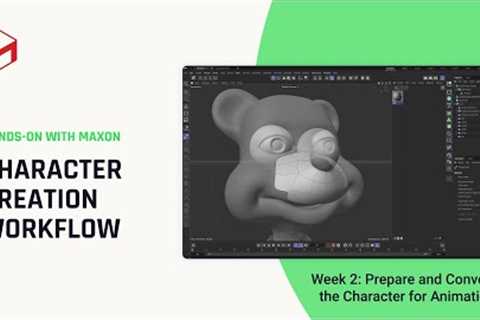 Character Creation Workflow with ZBrush, Cinema 4D & Redshift 2/6
