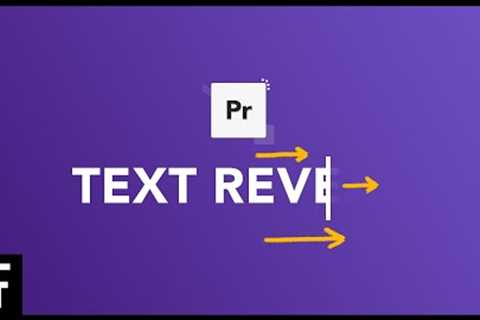 Text Reveal Animation - Premiere Pro 2021