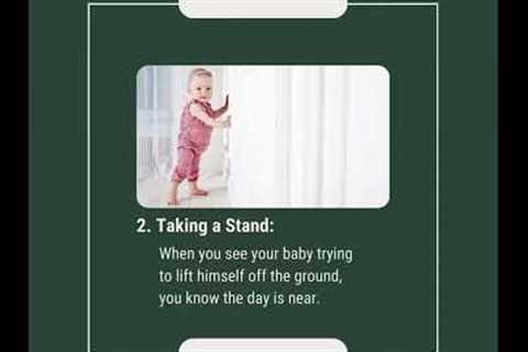 Signs that Your Baby Will Walk Soon