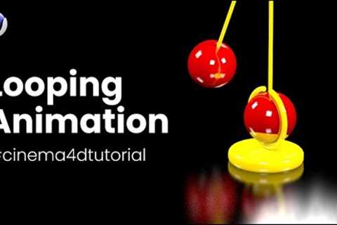 Looping Animation In Cinema 4d - Cinema 4d Tutorial.