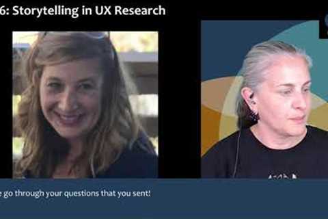 Ep 126: Storytelling in UX Research