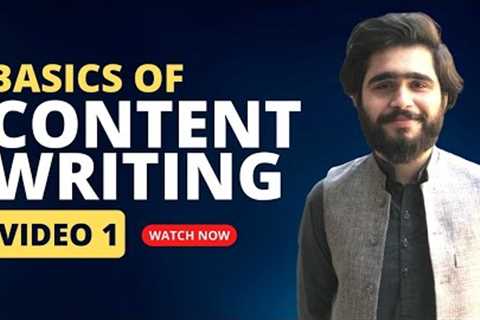 1. Introduction to Content Writing | The Content Writing Boot Camp 2023 | Learn With Fawad