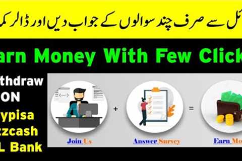 Make Money Online By Simple Clicks | New Easypaisa Jazzcash App for Online Earning | Whyar earning