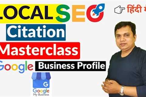 Google My Business Masterclass Local SEO & Citation  | Local SEO Masterclass for Small..