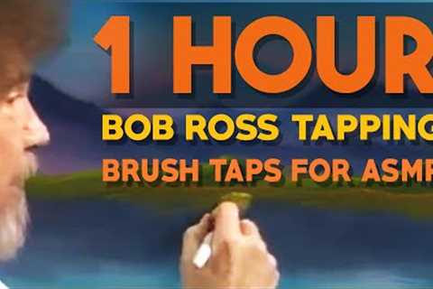Fall Asleep FAST to Bob Ross Brush Tapping (Bob Ross ASMR)