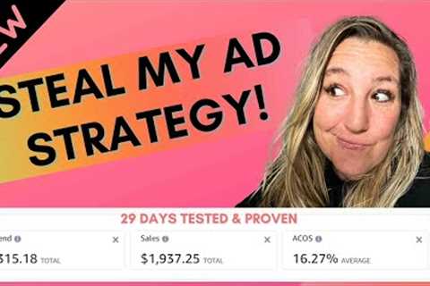 How I sold $1,937.25 in 29 Days with A Optimized PPC in Amazon Ads Campaign Strategy