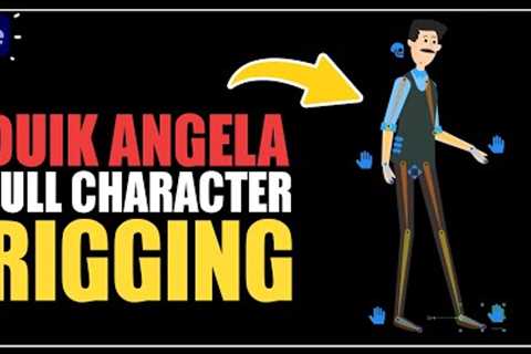 DUIK ANGELA: EASY and SMART Character Rig in After Effects Tutorials